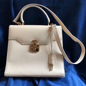 Gucci Beige Padlock Purse